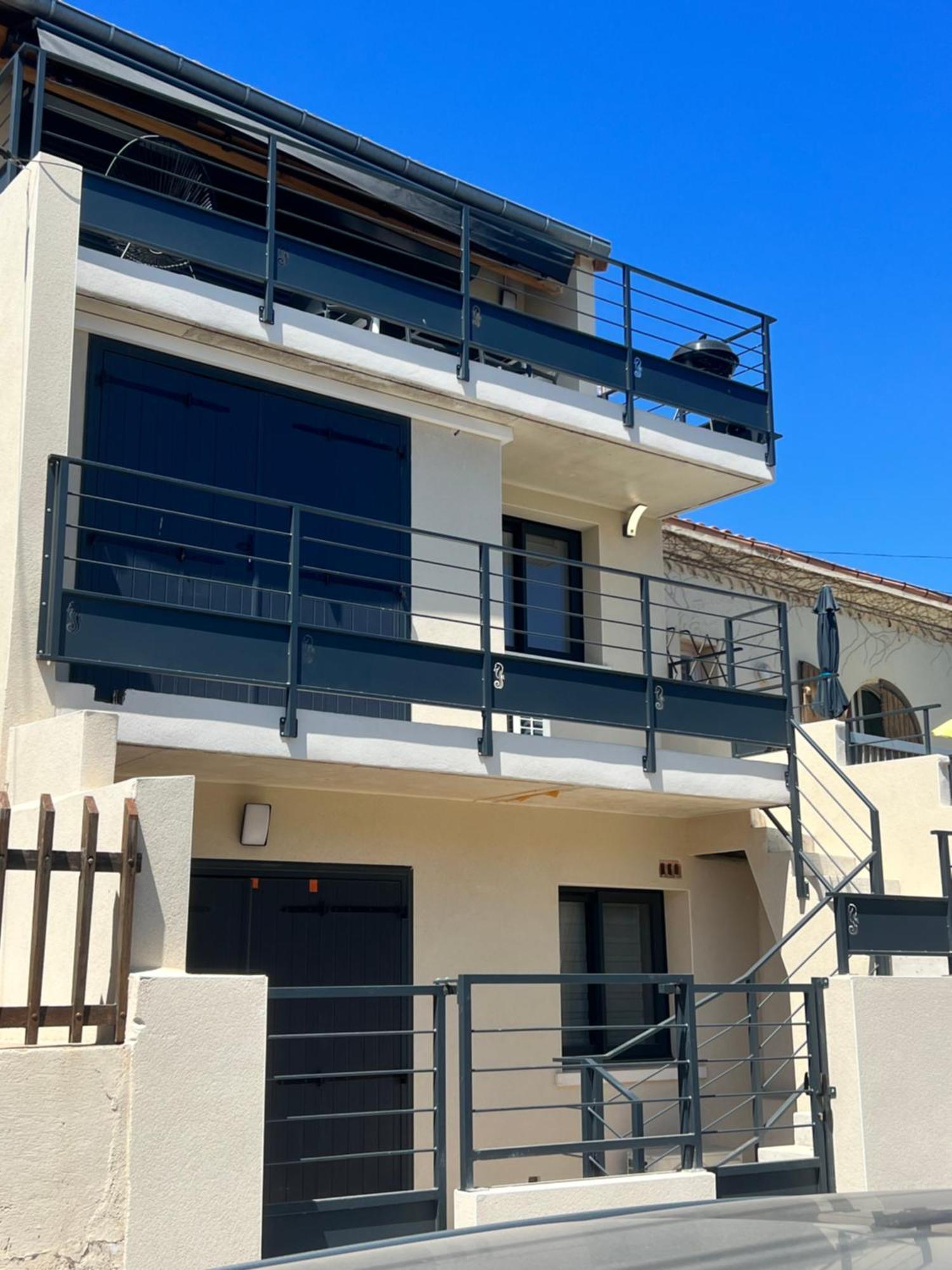 Ferienwohnung Oustal Caval Marin A Valras-Plage Exterior foto