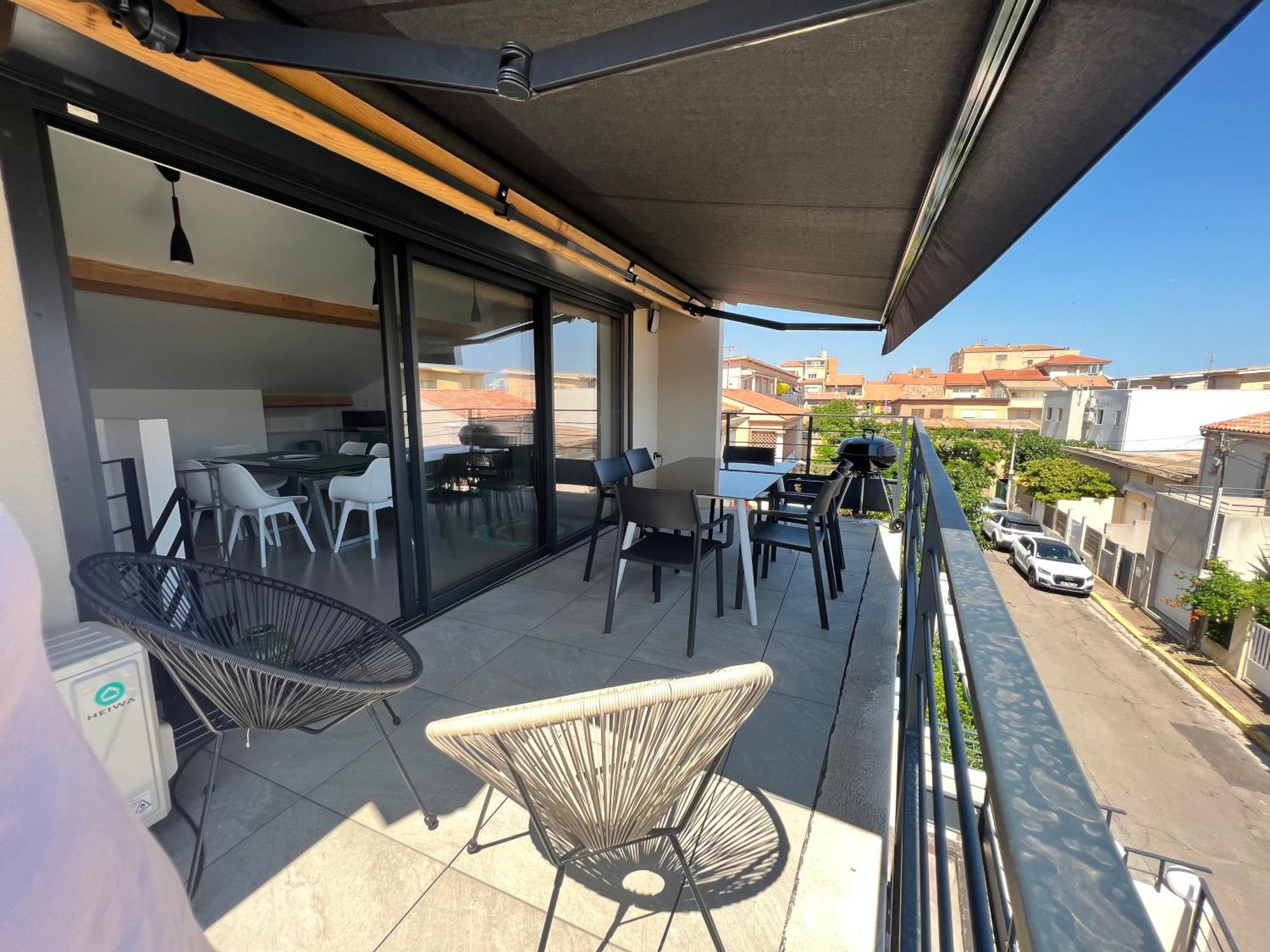 Ferienwohnung Oustal Caval Marin A Valras-Plage Exterior foto